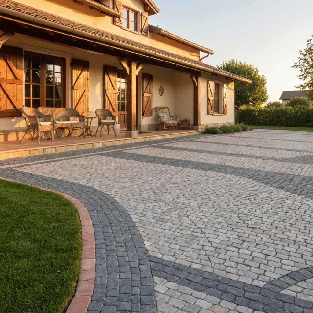 Kostka brukowa przed domem – wzory i kolory dla wyjątkowej aranżacji