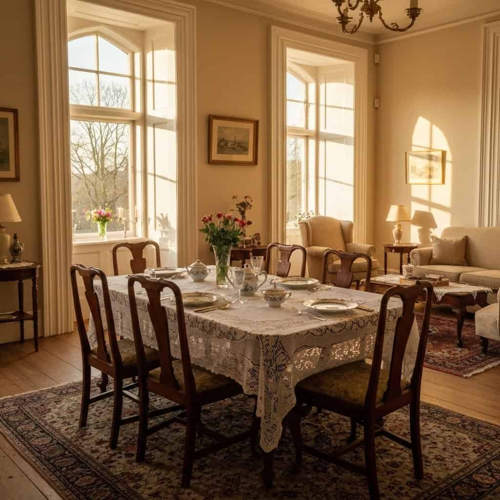 Stół okrągły czy prostokątny? Wybór idealnego centrum Twojego domu